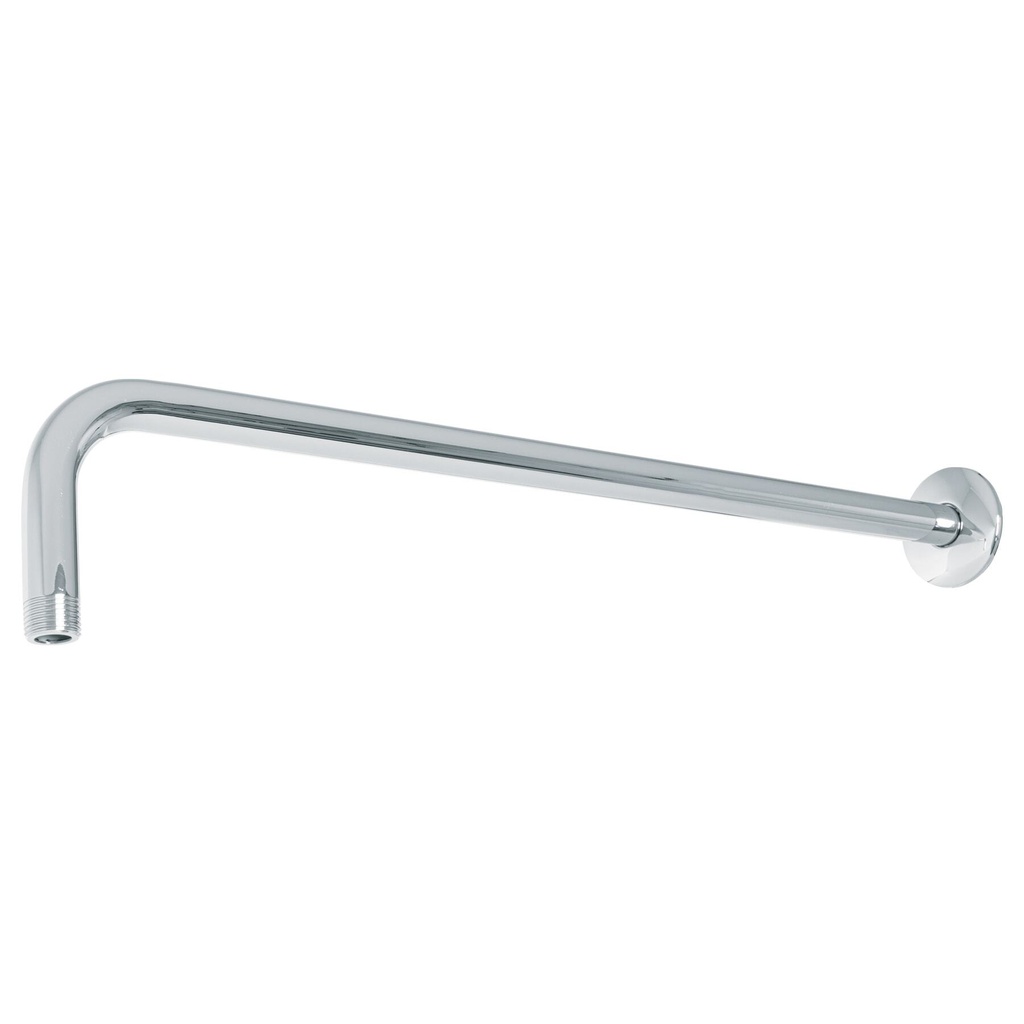 [BCH-650] Brazo recto 50 cm con chapetón para regadera, cromo, Foset