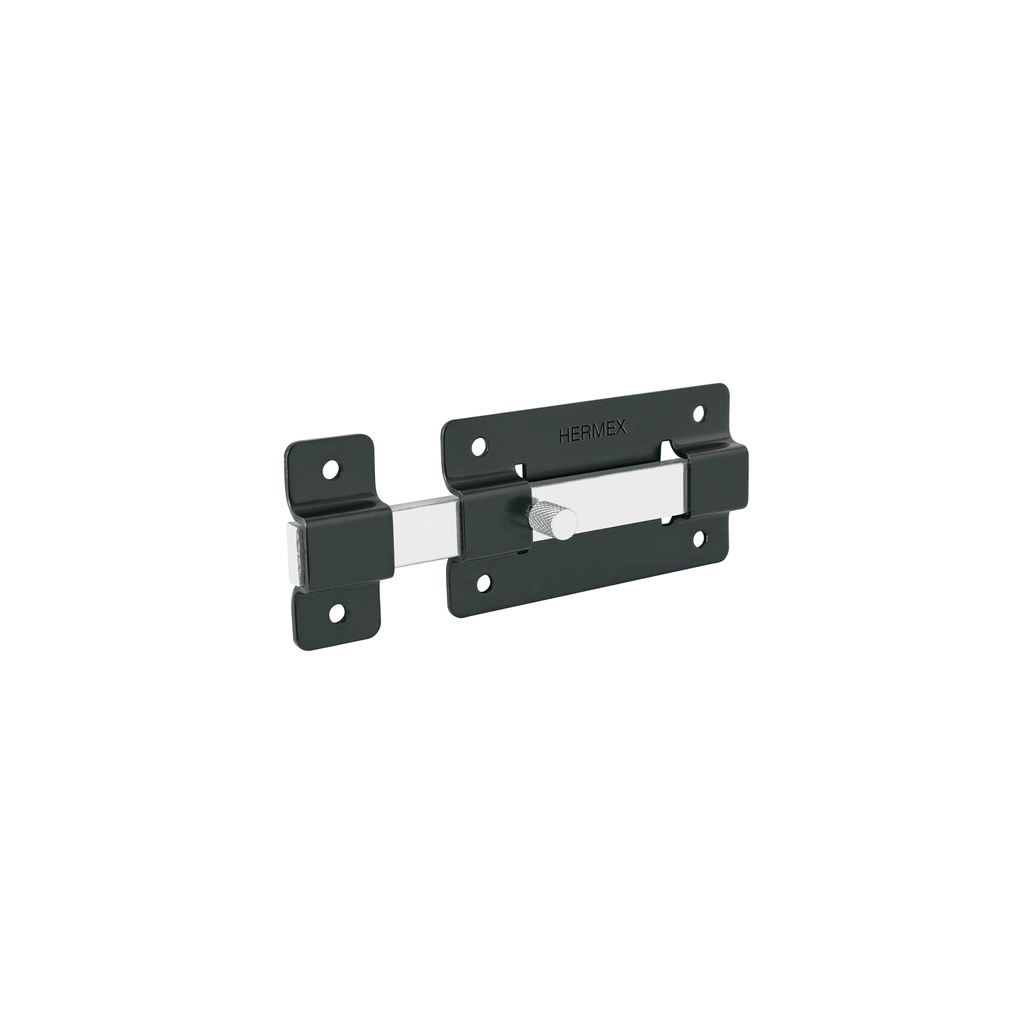 [PAN-37] Pasador de barra plana 4', negro, HERMEX