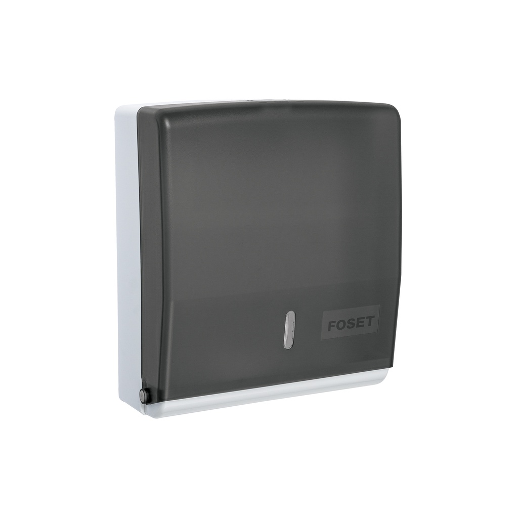 [ABP-30H] Dispensador de ABS para toallas de papel, humo, FOSET