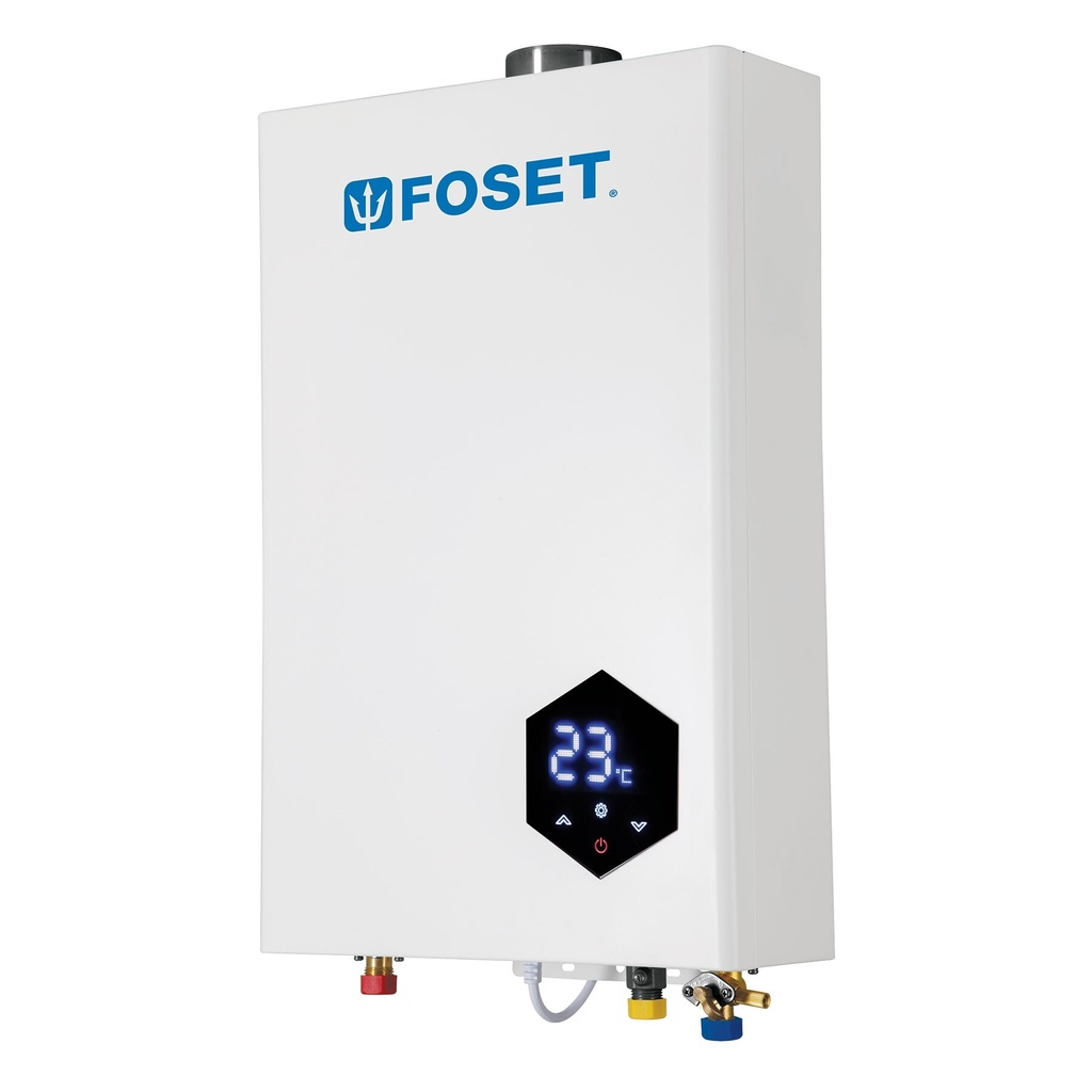 [CALE-24IM] Calentador instantáneo modulante, 24L, 4 serv, gas LP, FOSET