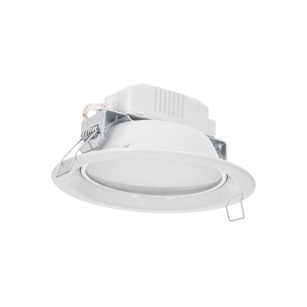 [EMP-101LC] Luminario LED empotrable 6 W 3000 K, redondo, VOLTECK