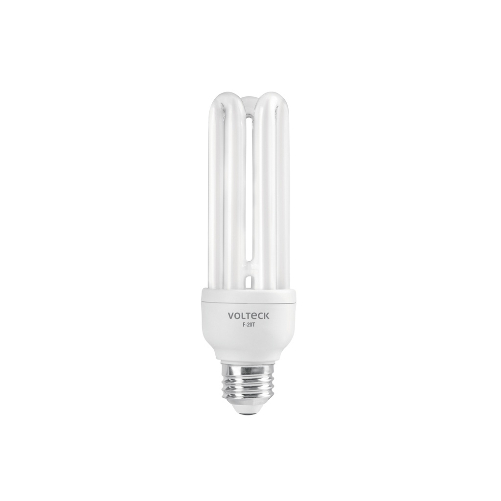 [F-20T] Lámpara triple T4 20 W luz de día en blíster, Volteck