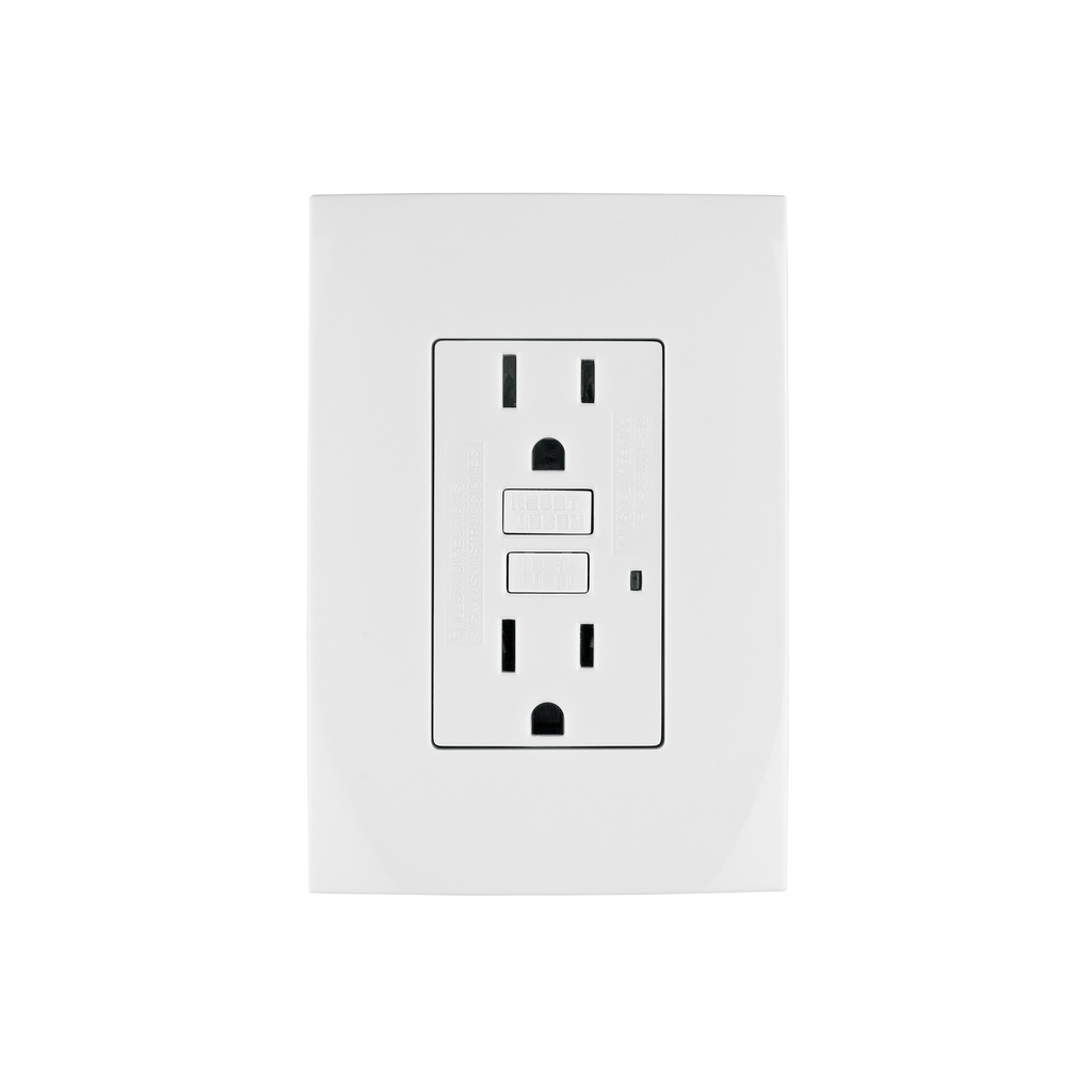 Contacto dúplex falla a tierra GFCI (ICFT), Oslo, Volteck