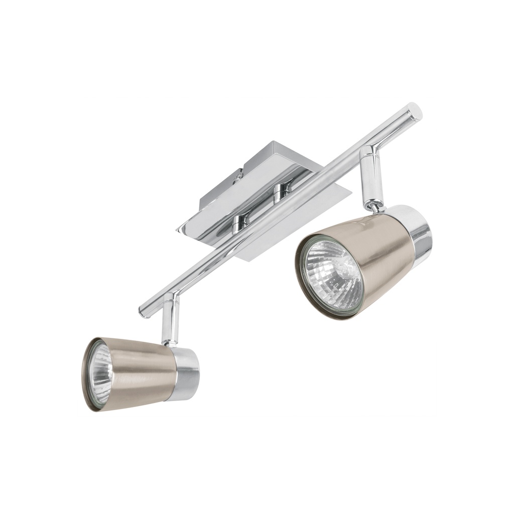 [SOB-302S] Luminario de sobreponer con 2 spots base GU10, VOLTECK