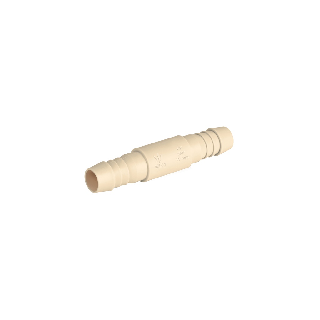 [CM-263] Cople inserción de 3/4" de polipropileno, Foset