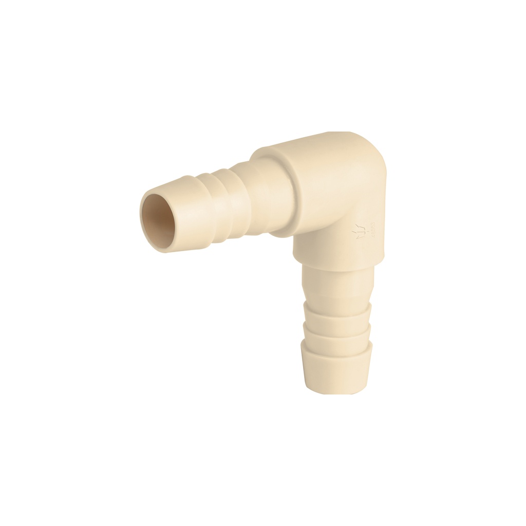 Codo 90° inserción de 3/4" de polipropileno, Foset