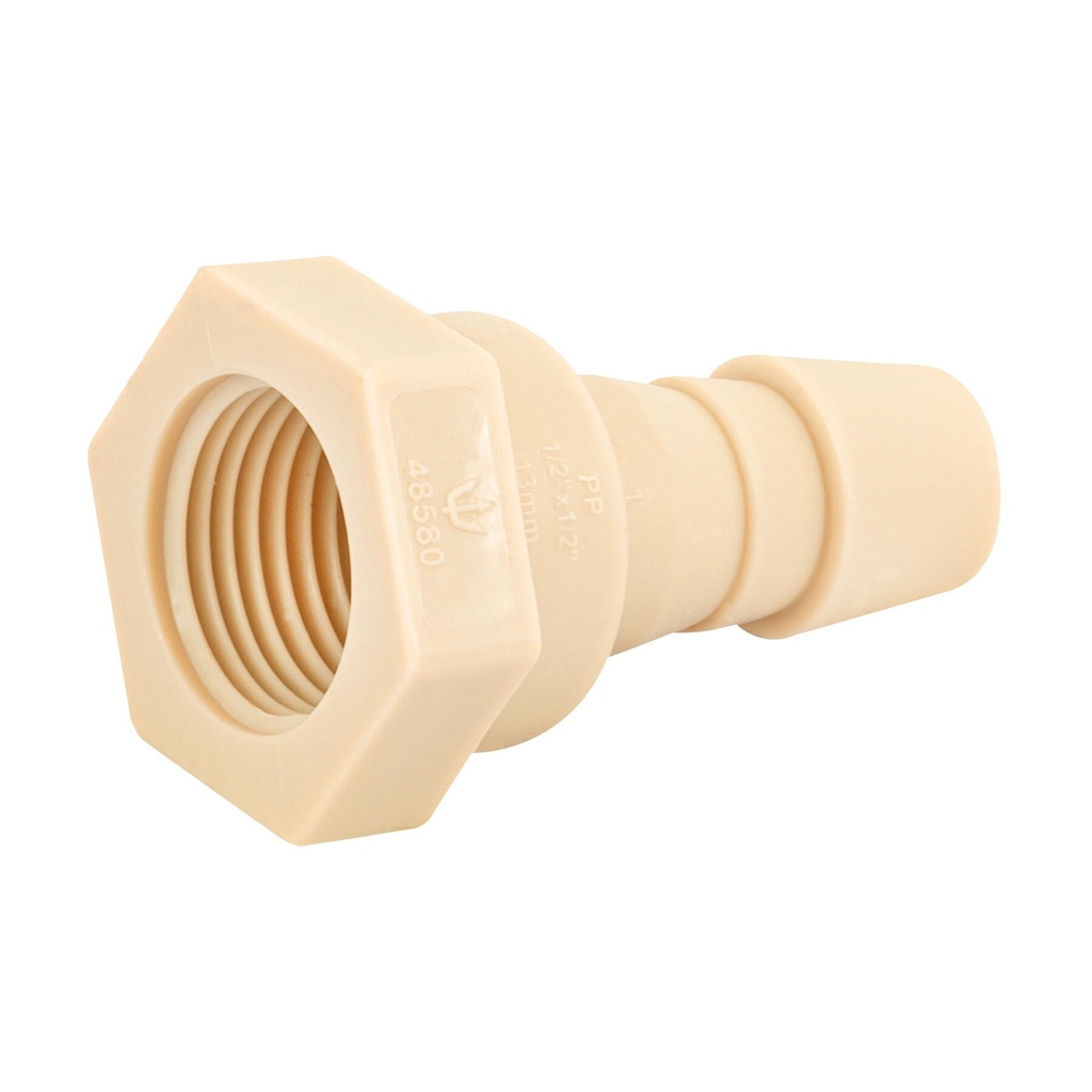 [CM-601] Adaptador inserción rosca interior de 1/2" x 1/2", Foset