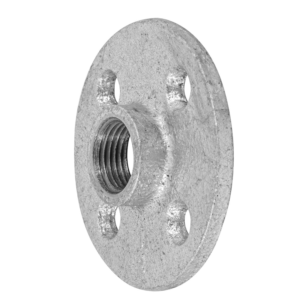 [CG-601] Brida de acero galvanizado de 1/2", Foset