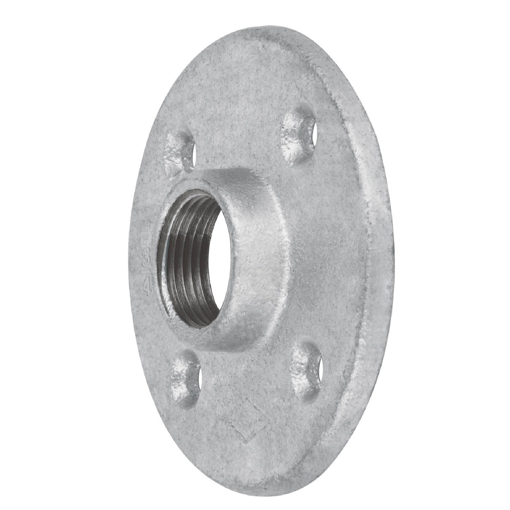 [CG-602] Brida de acero galvanizado de 3/4', FOSET