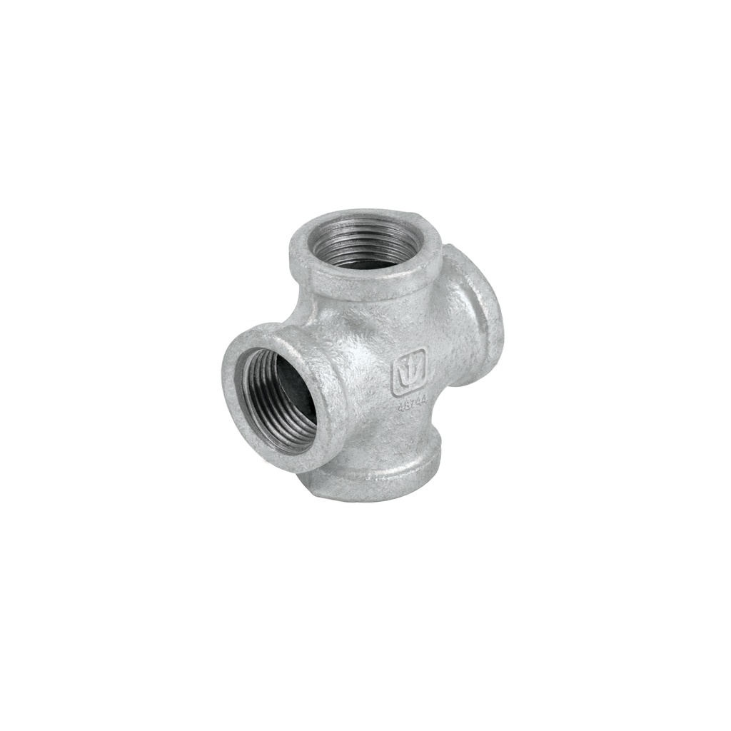 Cruz de acero galvanizado 3/4", Foset