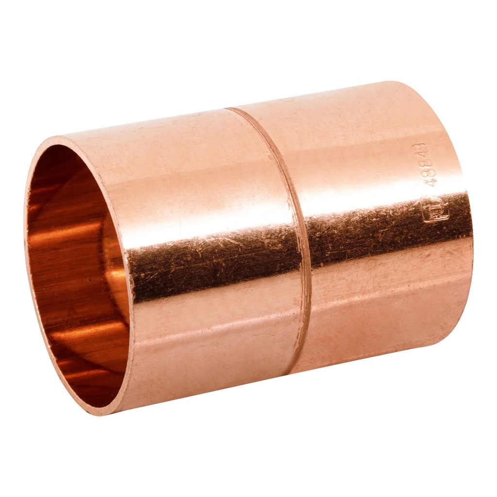 [CC-265] Cople de cobre 1-1/2', con ranura, FOSET