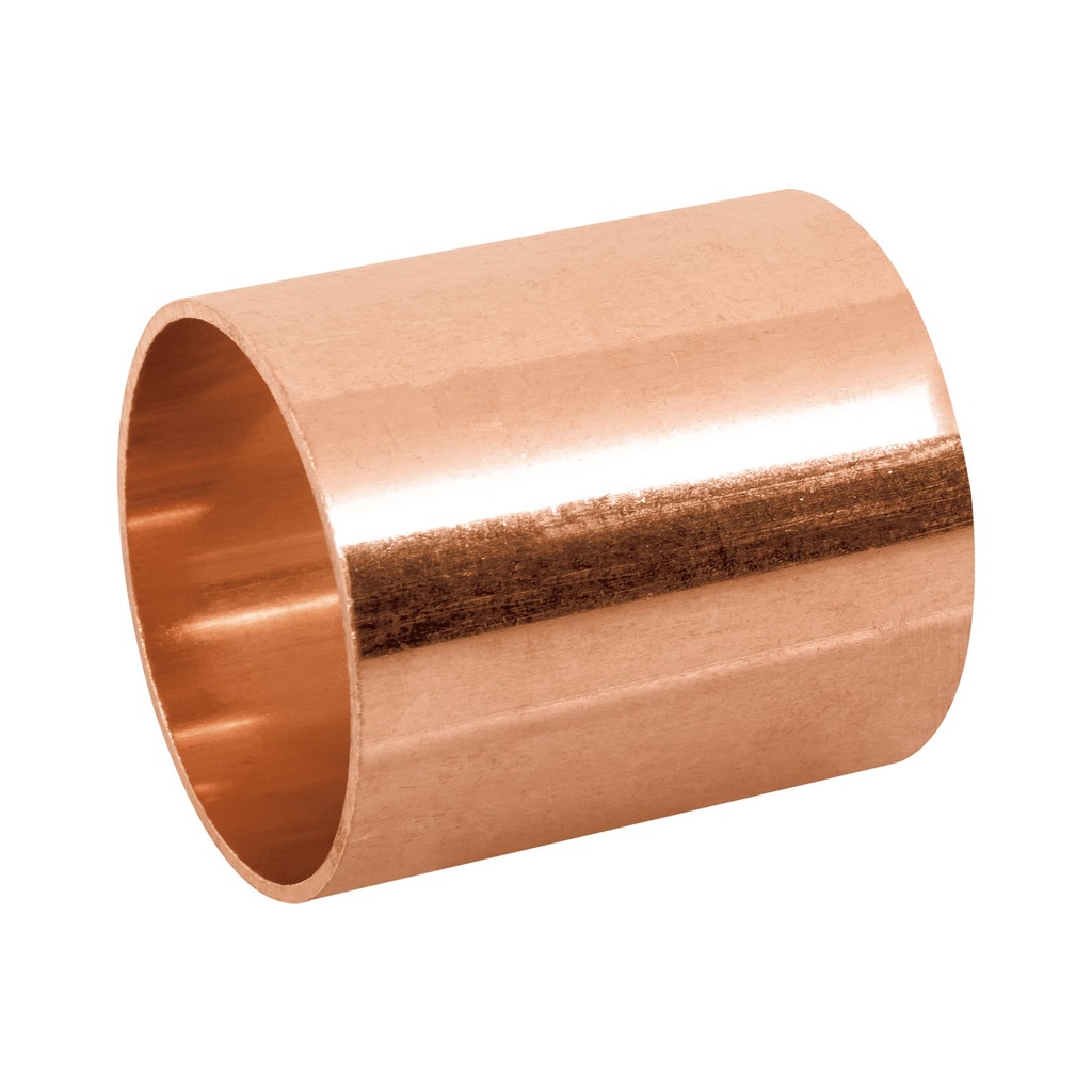 [CC-205] Cople de cobre de 1-1/2" sin ranura, Foset