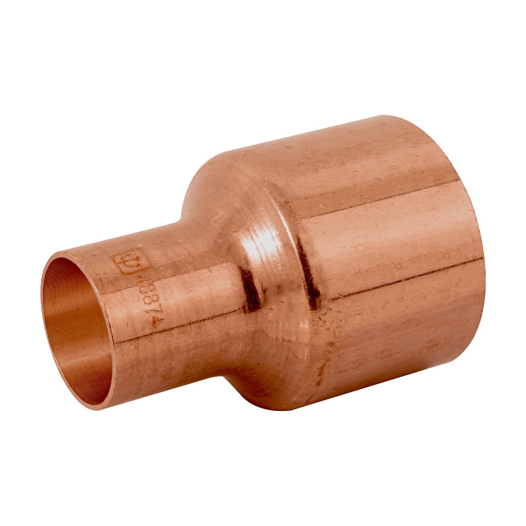 Cople reducción bushing de cobre 1-1/2 x 3/4", FOSET