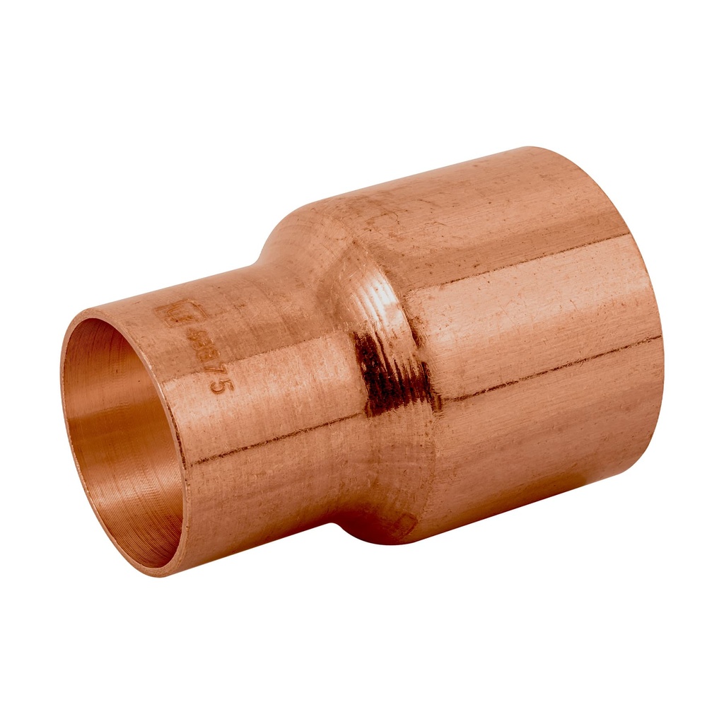 Cople reducción bushing de cobre 1-1/2 x 1", FOSET