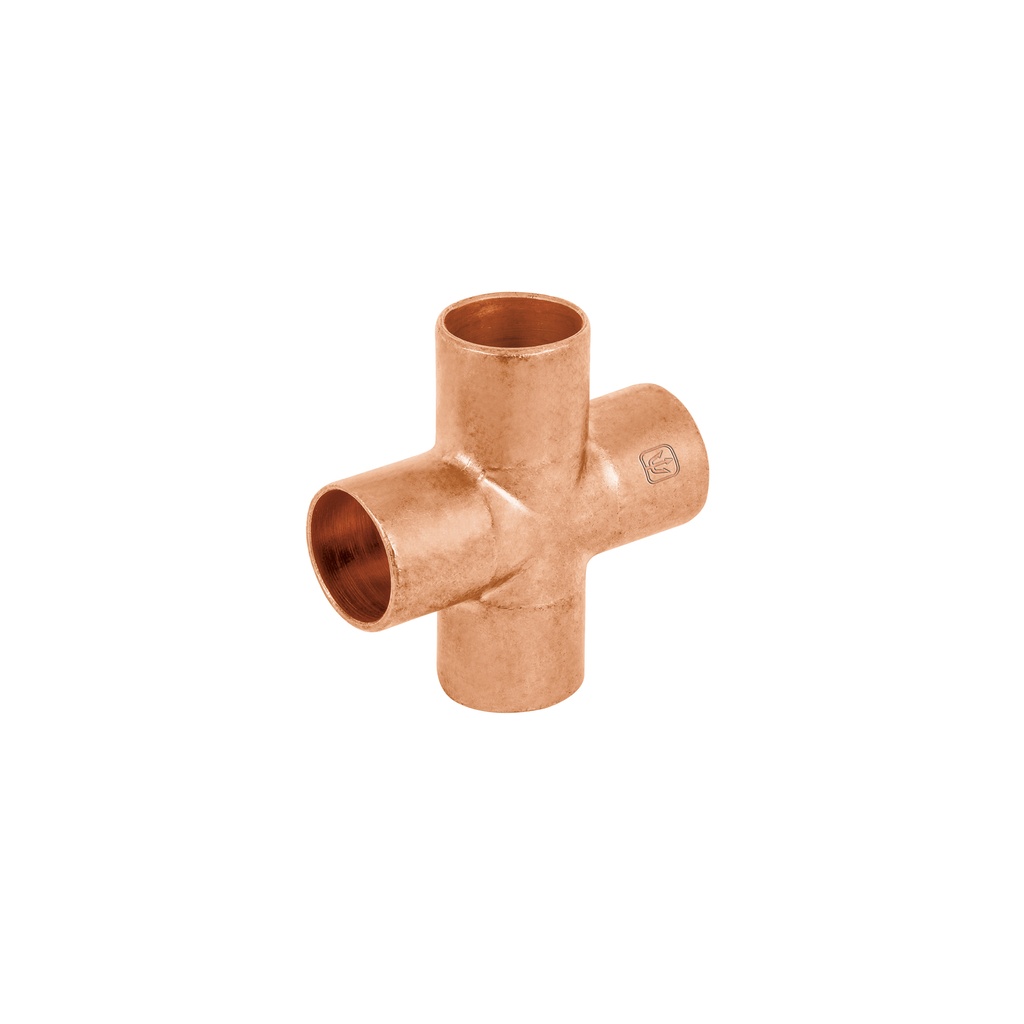Cruz sencilla de cobre 3/4", Foset