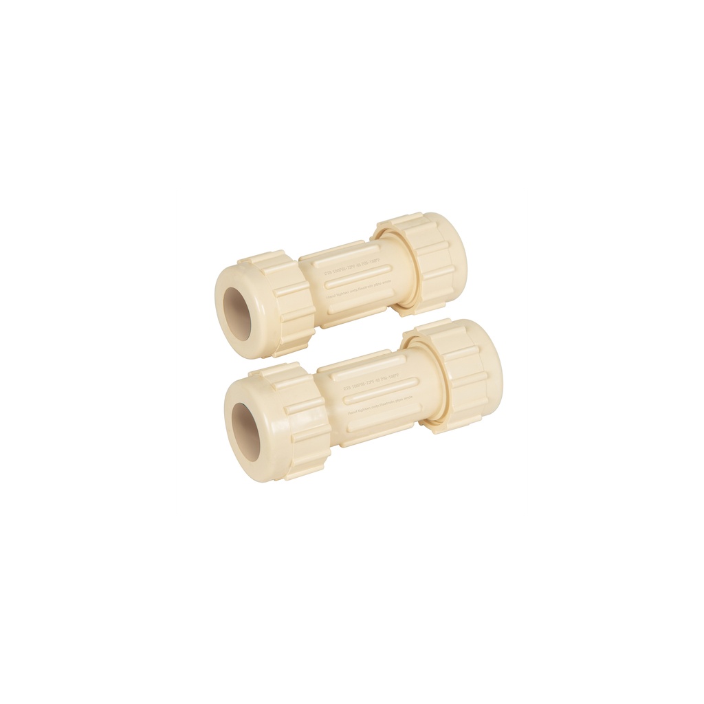 [CPVC-272] Cople de compresión CPVC de 3/4", Foset