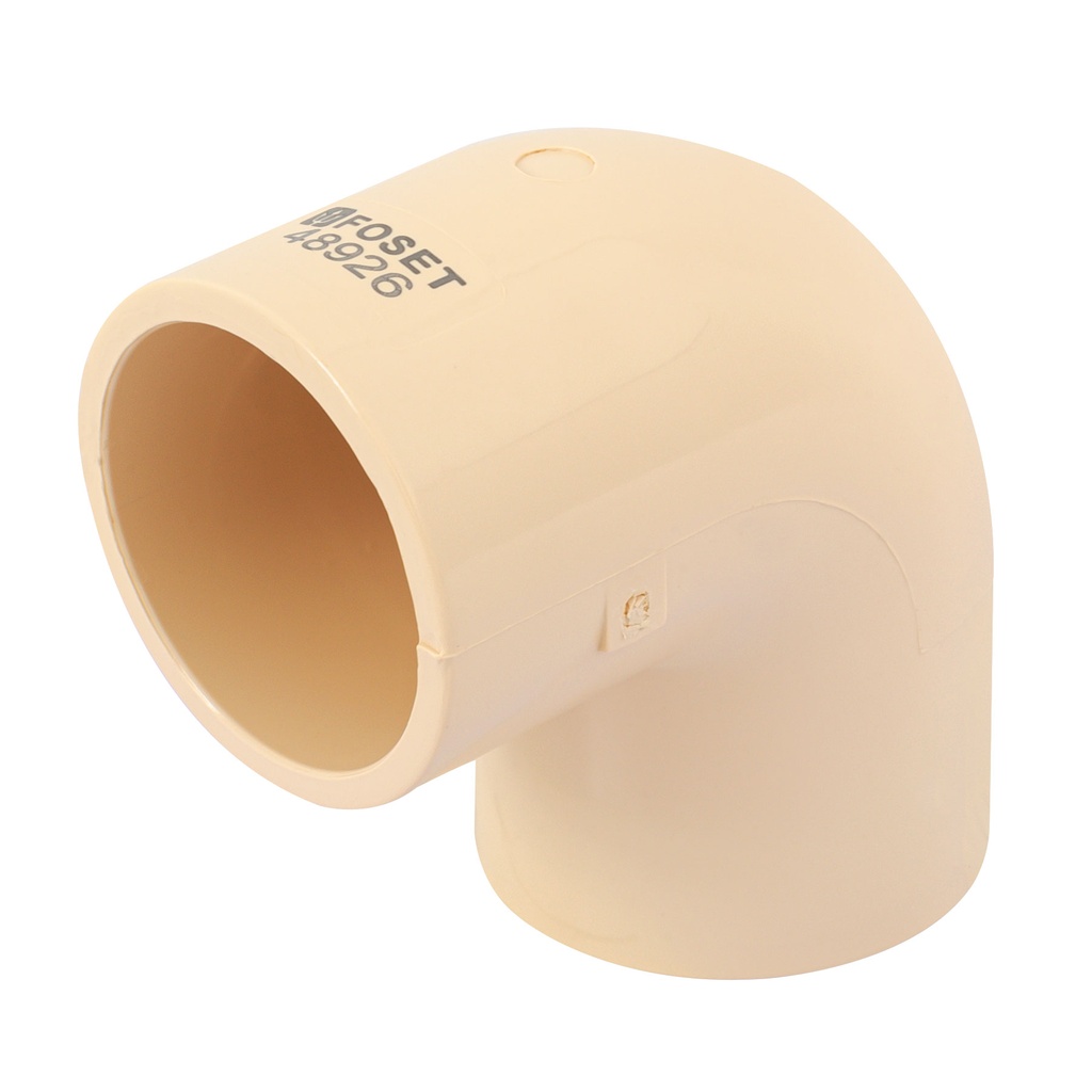 Codo 90° de CPVC de 1-1/4", Foset