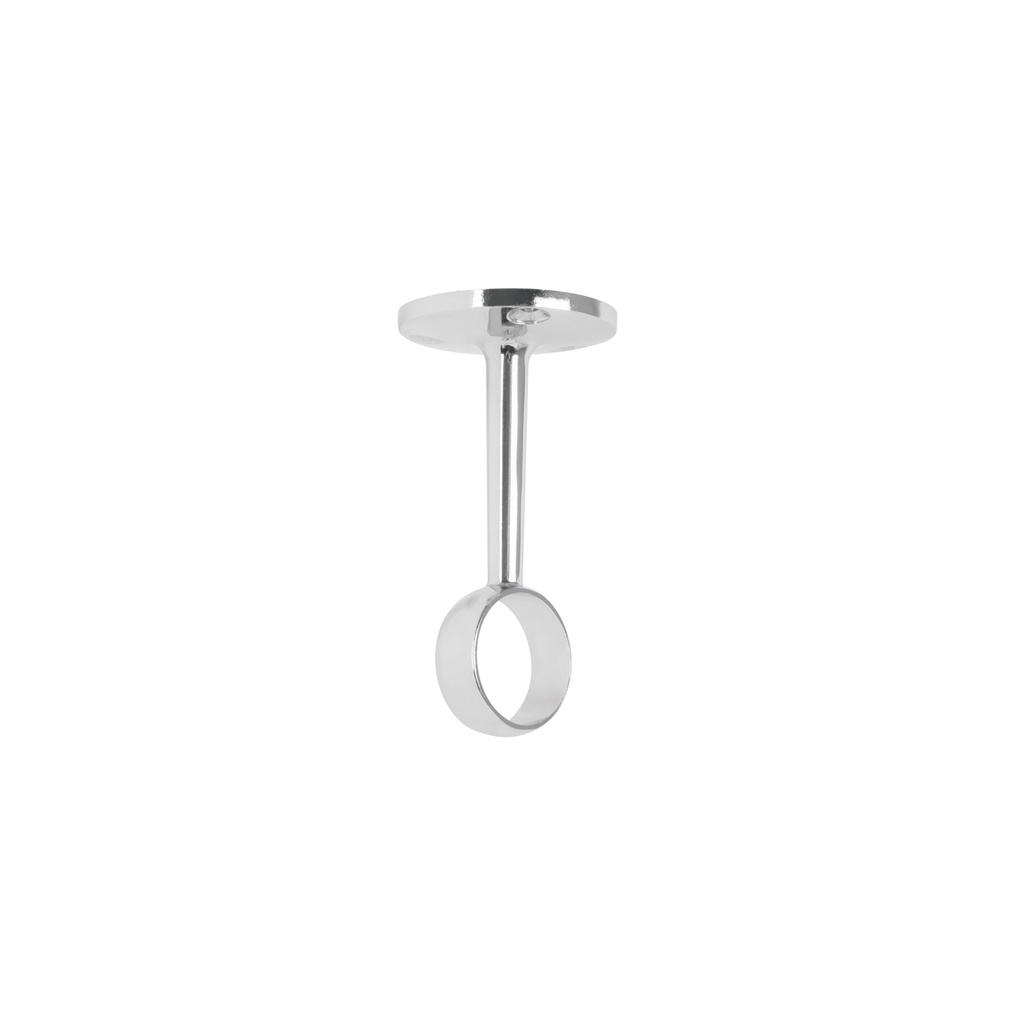 [STR-3] Soporte central para tubo redondo de clóset, HERMEX