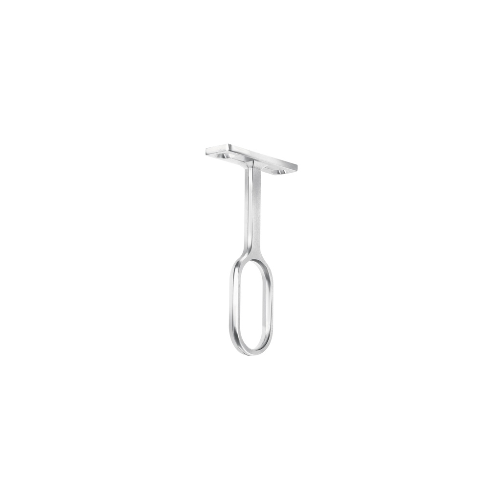 [STO-5] Soporte central para tubo ovalado de clóset, HERMEX