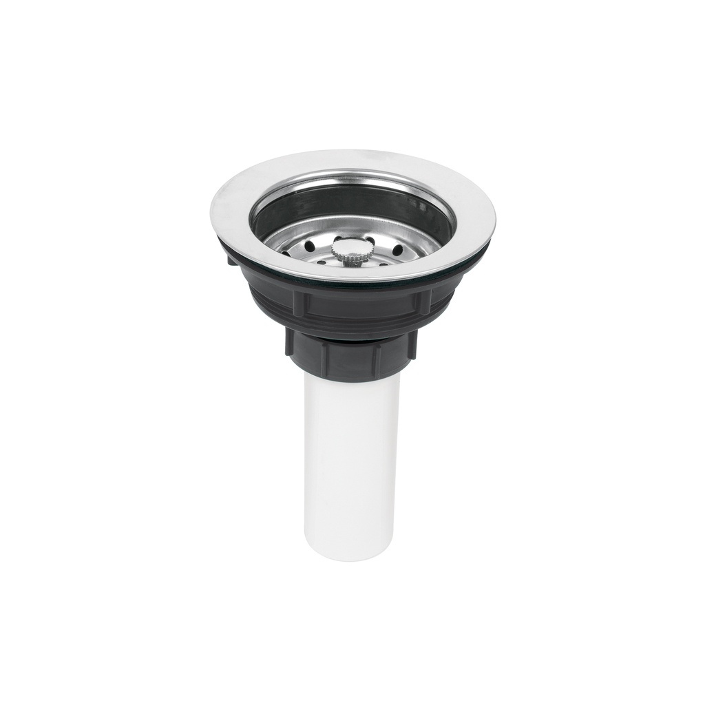 [CO-814] Contracanasta 3-1/2" inox, tubo plástico, Foset