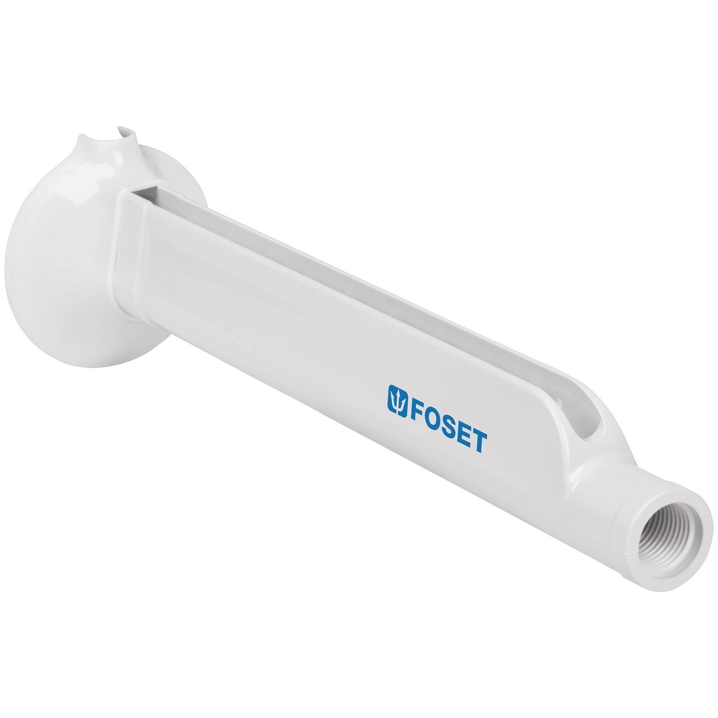 [BRA-REGEL] Brazo plástico para regadera eléctrica REGEL-4 y 6, Foset