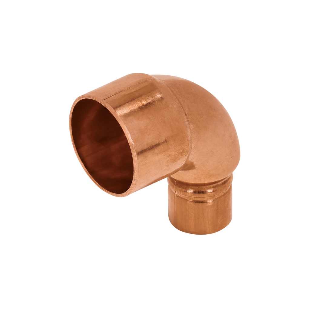 [CC-522] Codo 90° reducción de cobre de 1" x 1/2", Foset