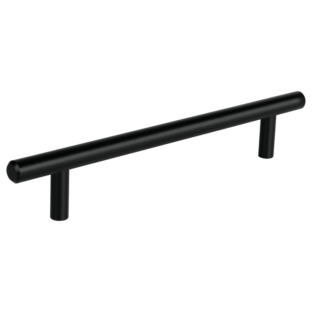 [JAL-0363] Jaladera de acero, 160mm, línea Cilindro, negro, HERMEX