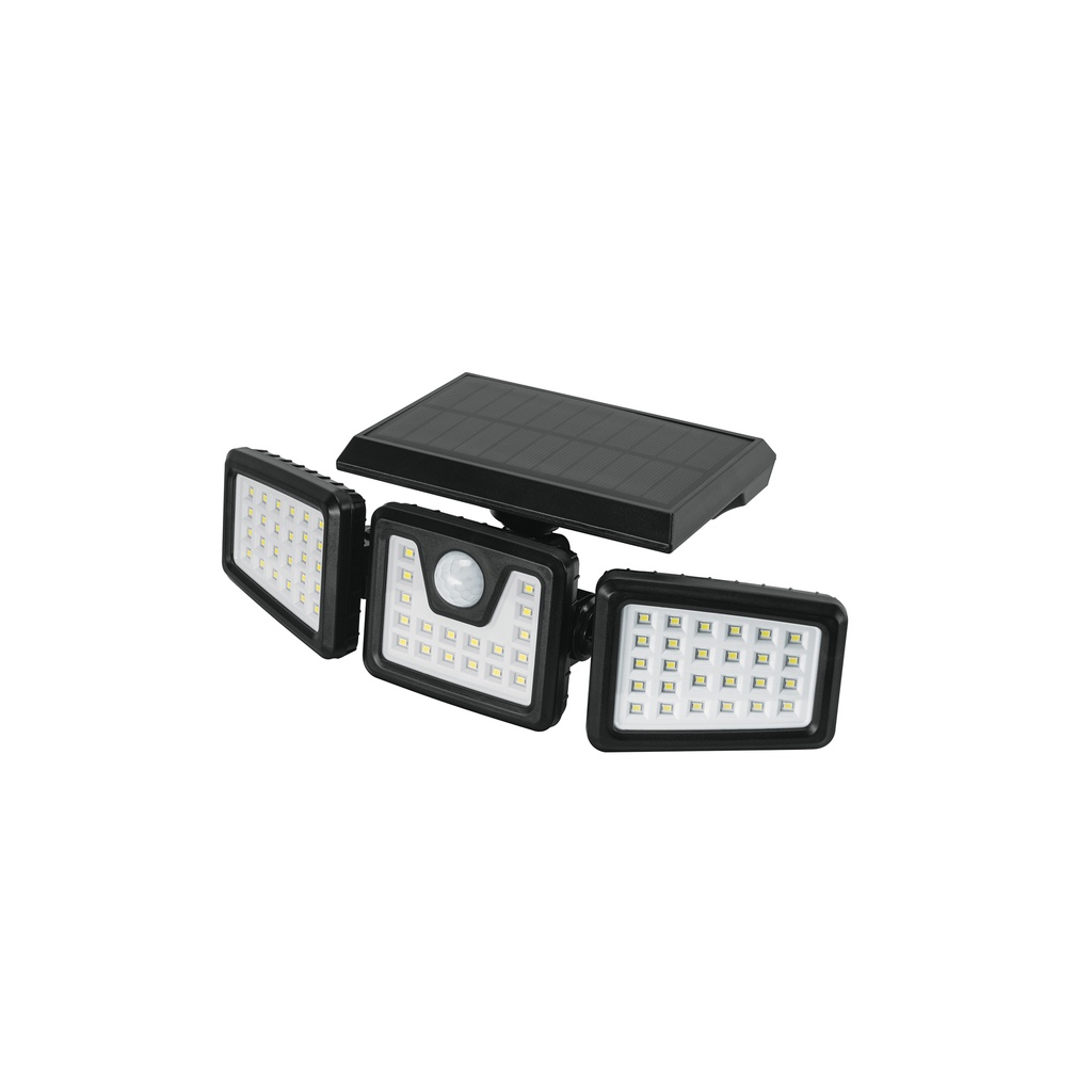 Luminario Solar LED 7 W con sensor de movimiento, Volteck