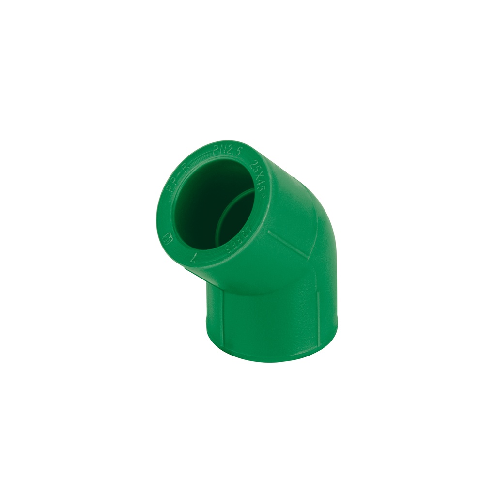[CV-862] Codo 45° de PPR, 3/4' (25mm), FOSET