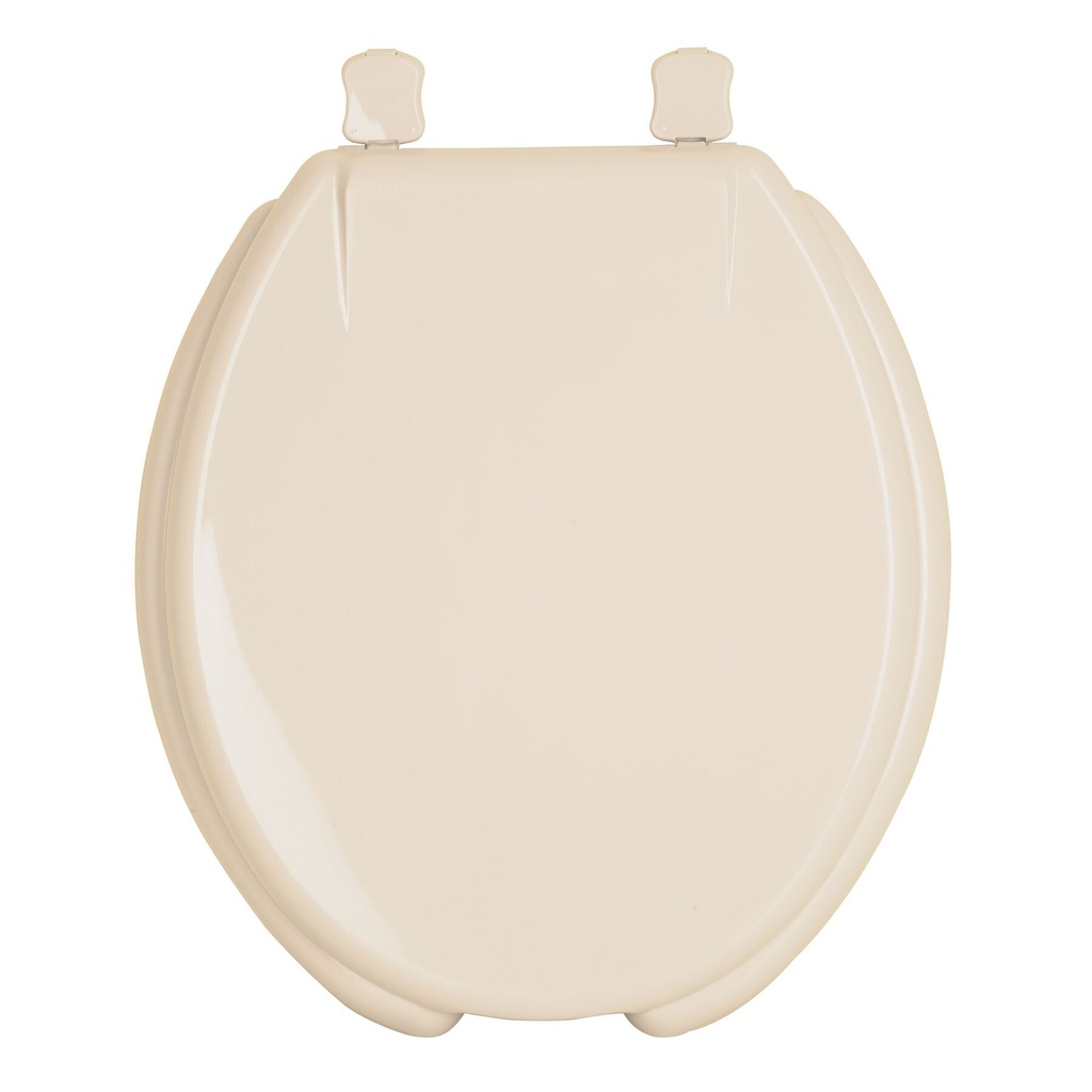 [AWC-40H] Asiento redondo con tapa para WC, abierto, hueso, FOSET