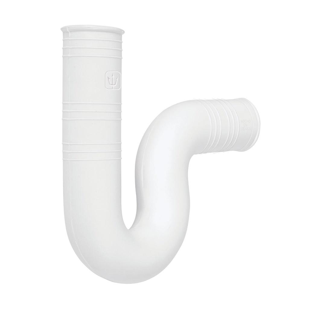 Céspol flexible 1-1/4" de PVC, para lavabo, Foset