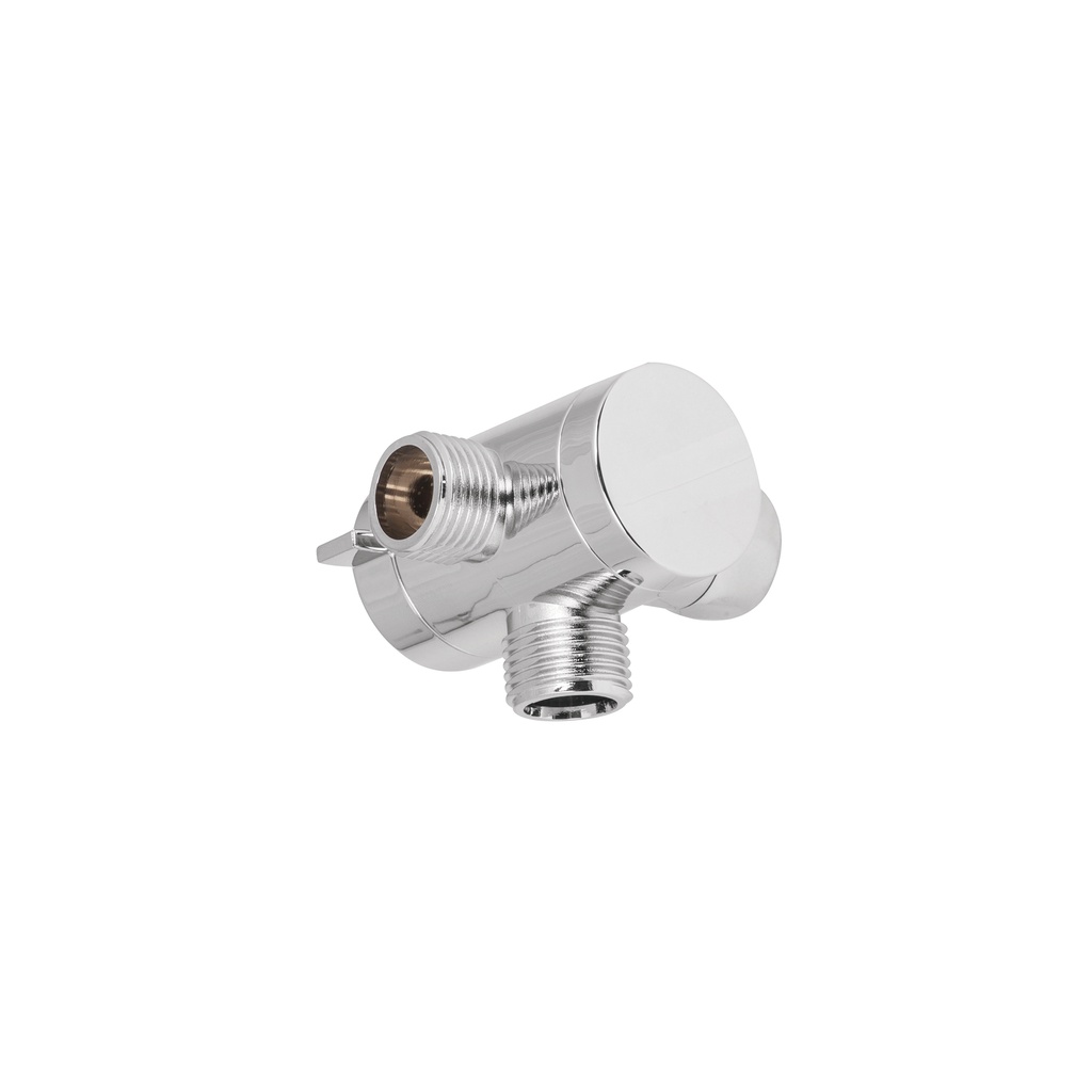 Desviador de 3 vías para brazo, cromo, Foset Riviera