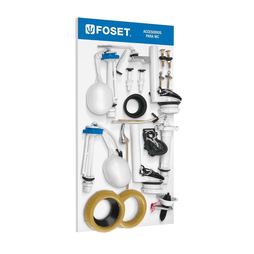 [EX-WC-FOS2] Exhibidor WC, Foset