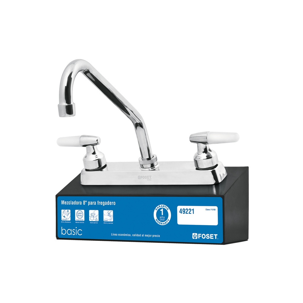 Exhibidor con mezcladora F-318I, Foset