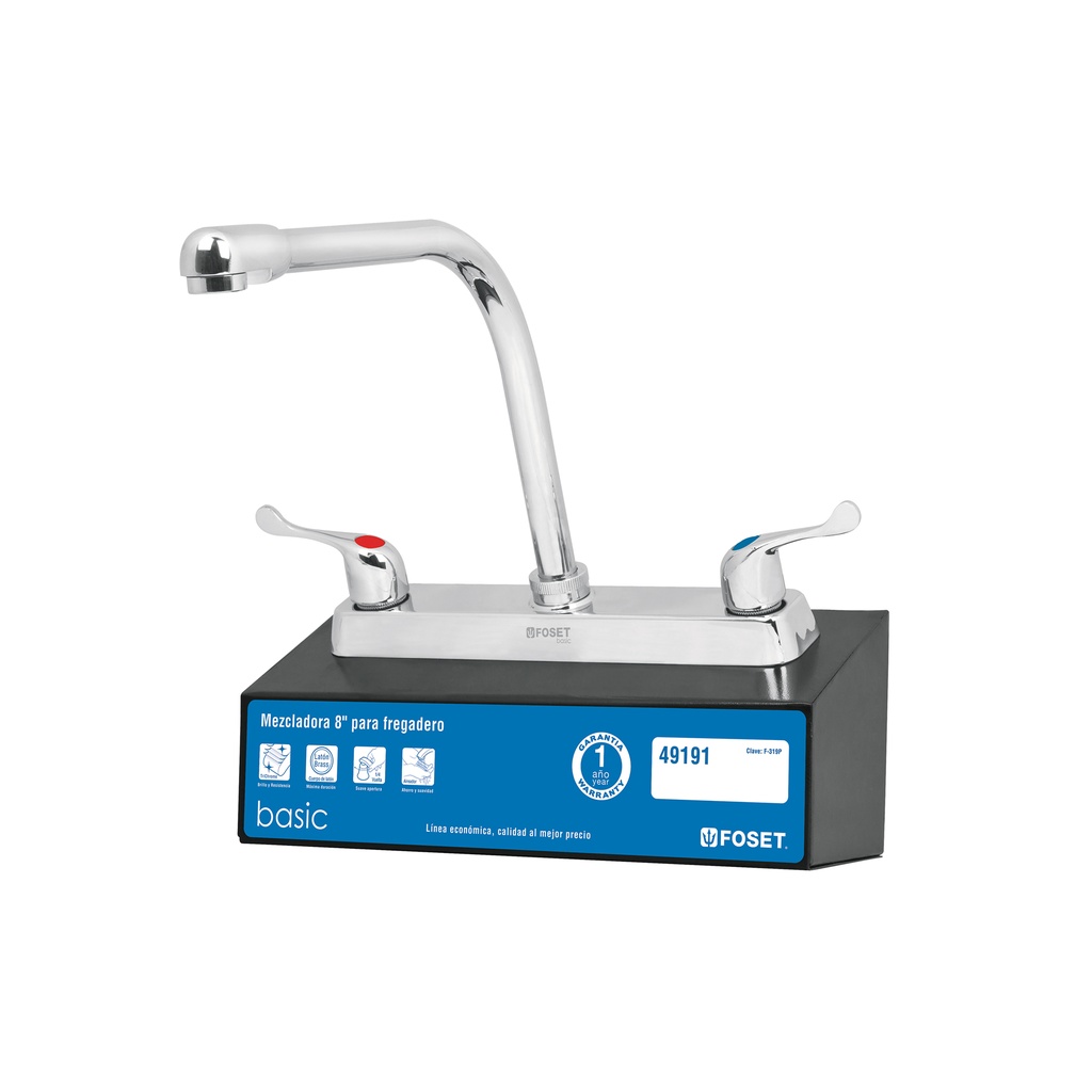 [EX-F-319P] Exhibidor con mezcladora F-319P, Foset
