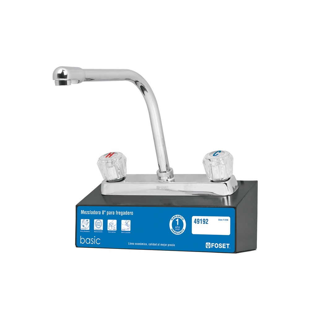 Exhibidor con mezcladora F-319A, Foset