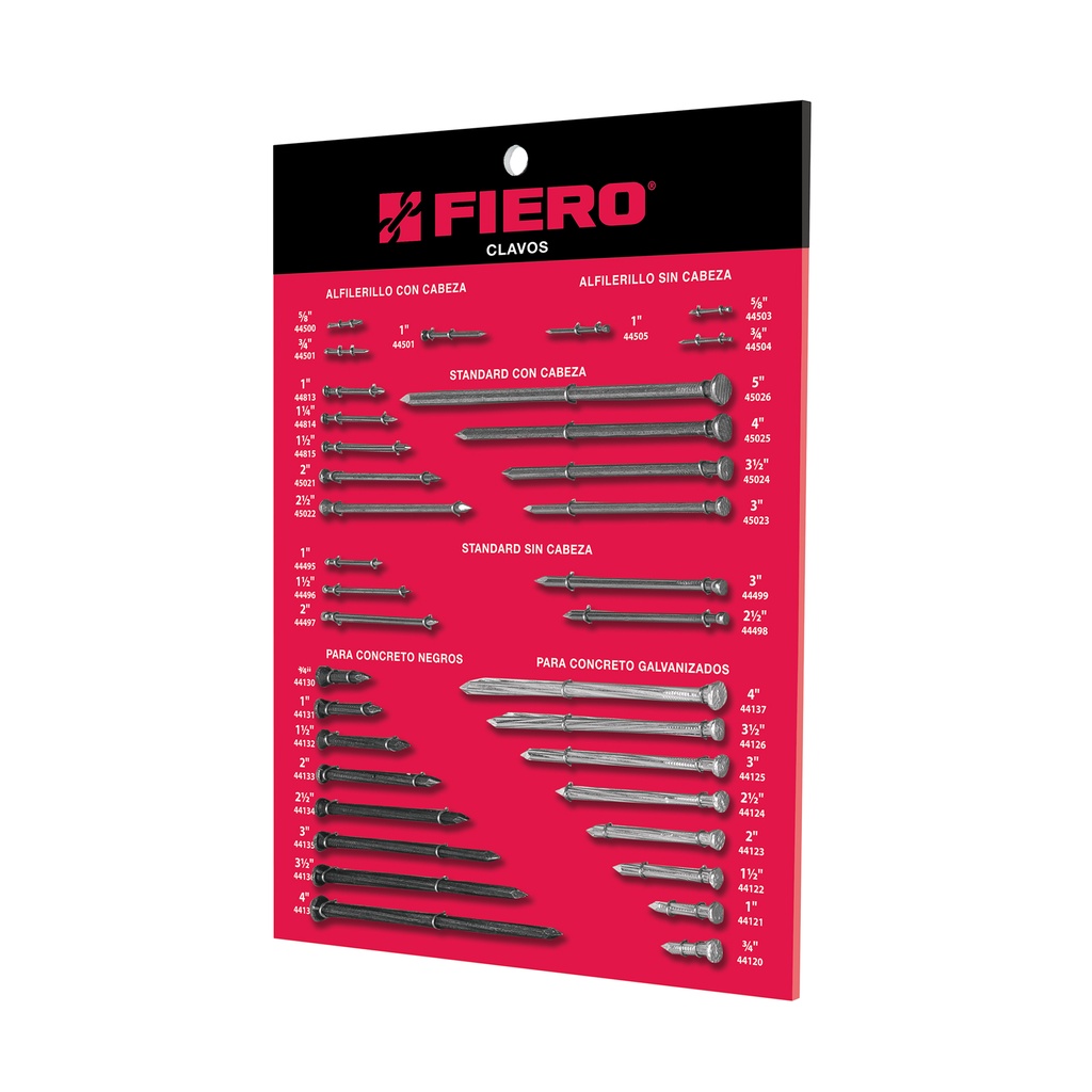 [EXF-CL-2] Exhibidor Fiero de clavos