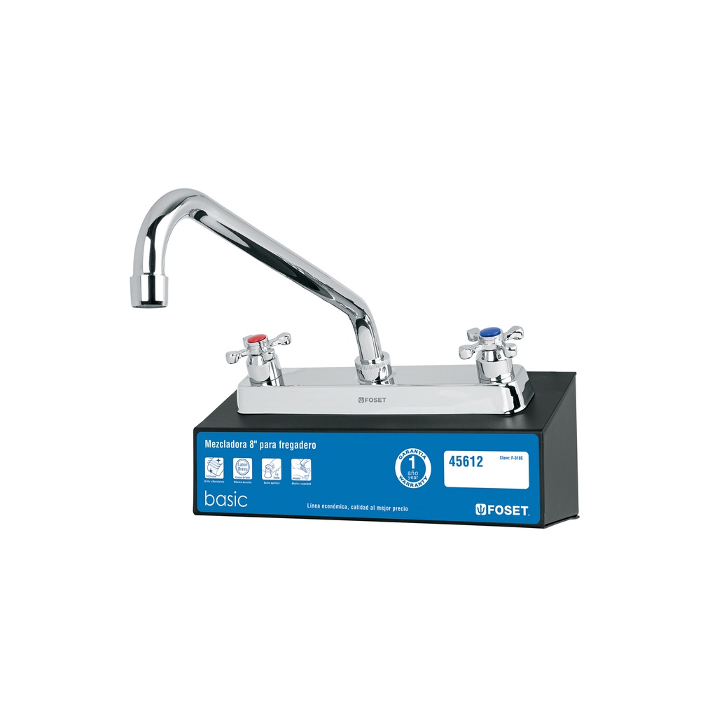 Exhibidor con mezcladora F-318E, Foset