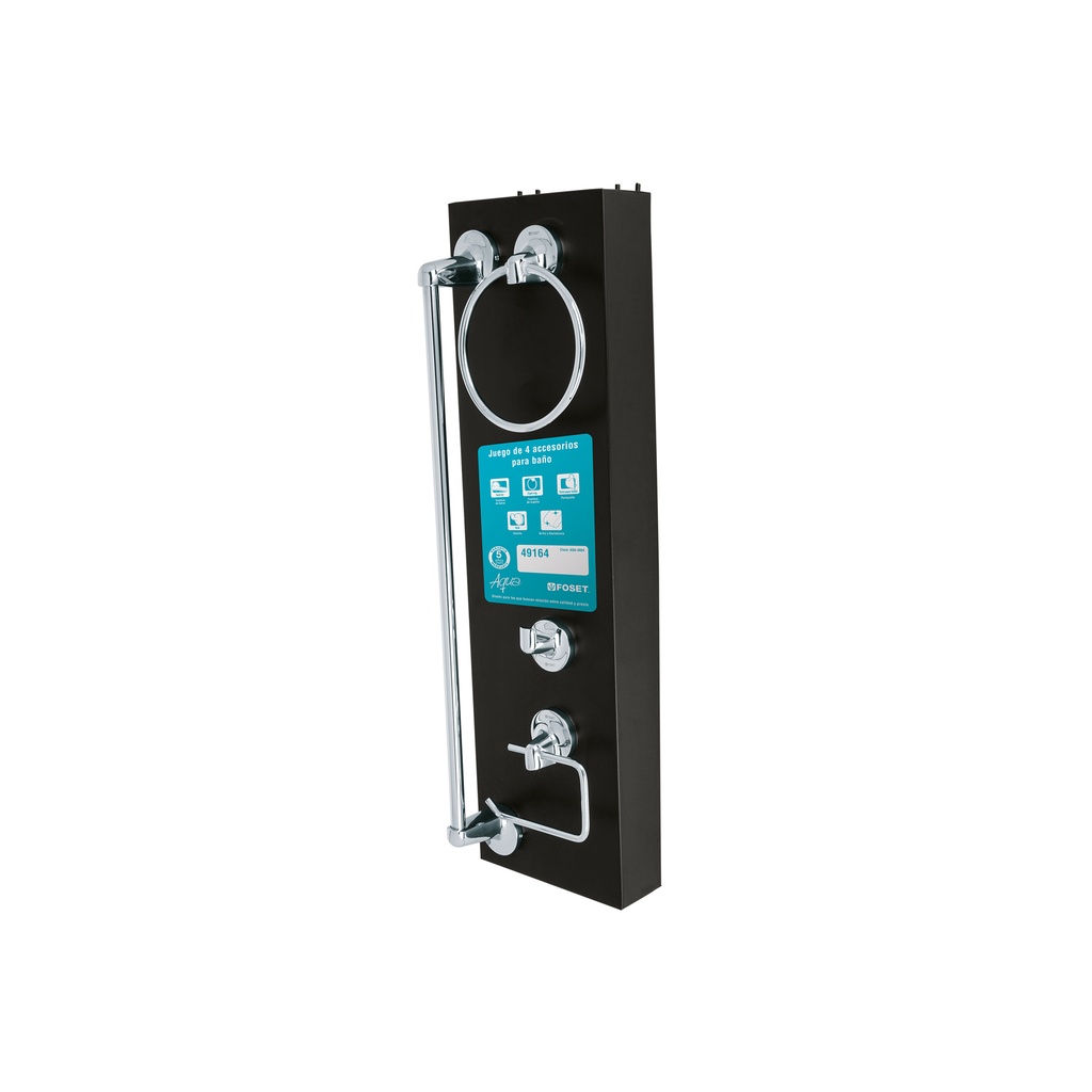 [EX-AQA-4004] Exhibidor con juego de accesorios AQA-4004, FOSET