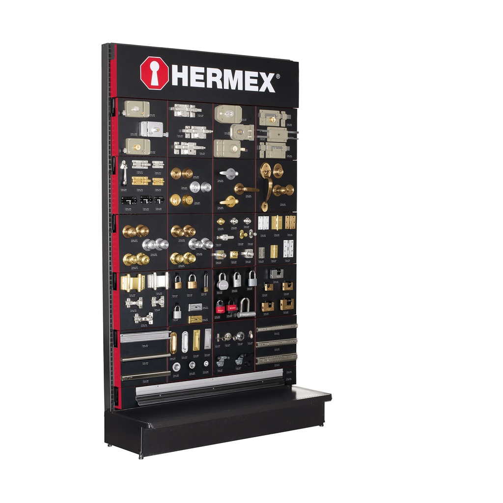 [EX-HER-GO] Exhibidor tipo góndola HERMEX