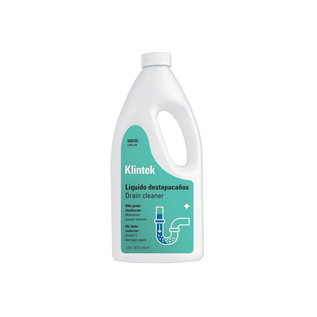 [LIDE-94] Líquido destapacaños de 946 ml, Klintek