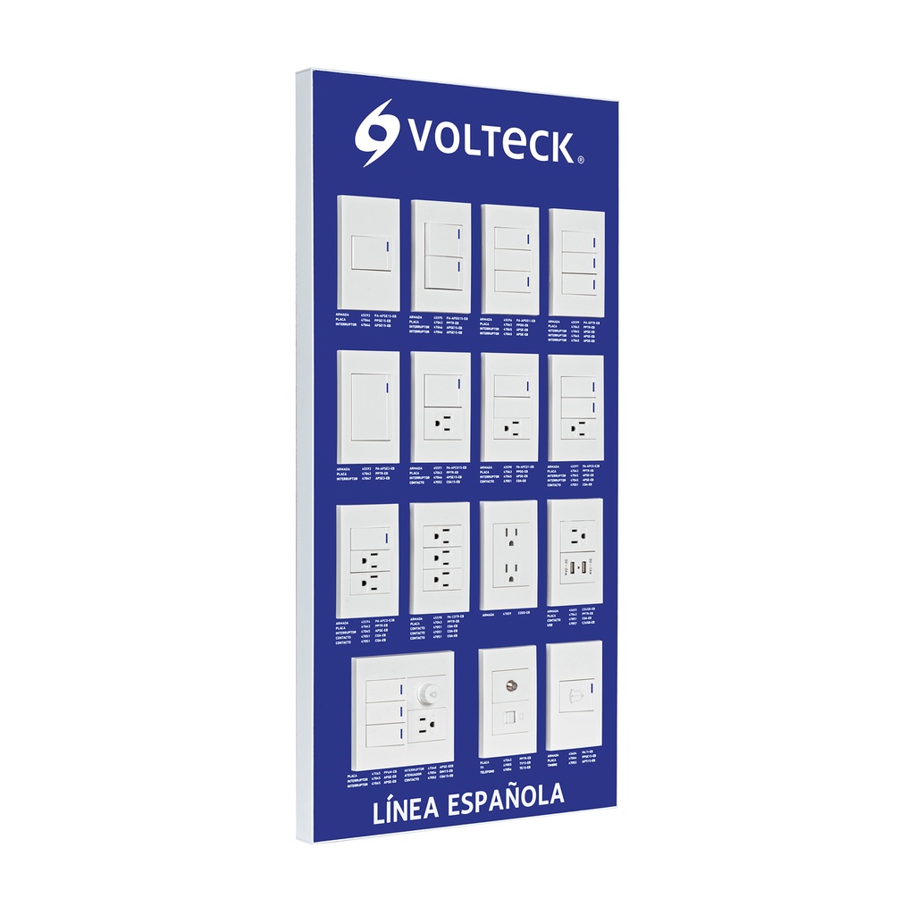 [EX-ES-VK] Exhibidor de Línea Española, Volteck