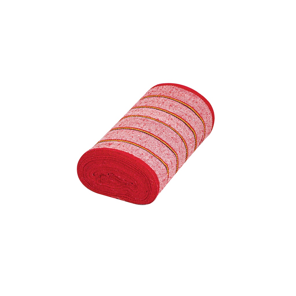 [JER-25R] Rollo de 25 m de jerga sarga gruesa roja, Klintek