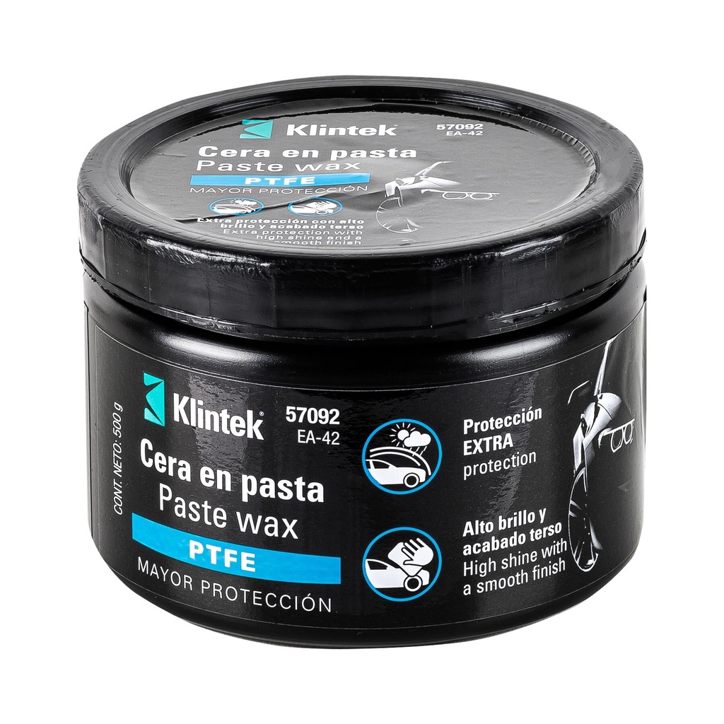 [EA-42] Cera en pasta PTFE para auto, 500 g, Klintek