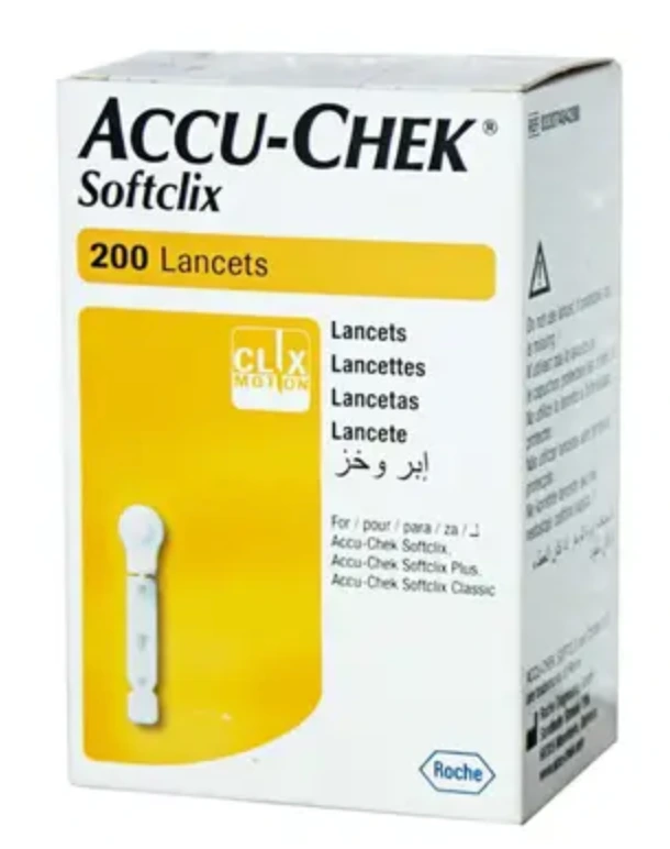 Accu-Chek Softclix (Caja con 200 Unidades)