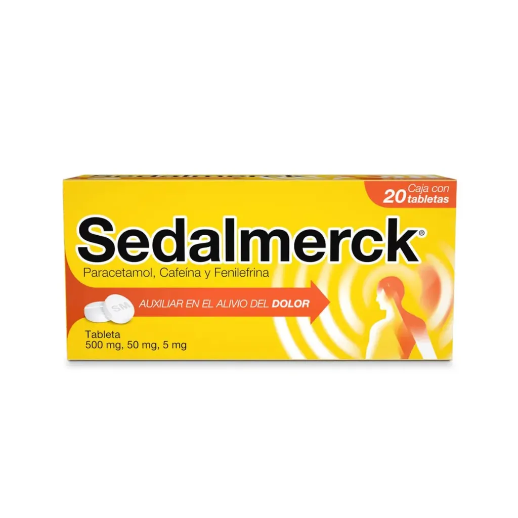 Sedalmerck Tabletas Caja con 20 Tabletas