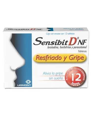 Sensibit D NF Tabletas Caja con 12 Tabletas