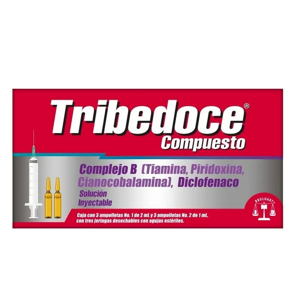 Tribedoce Compuesto Solución Inyectable Caja con 3 Ampolletas