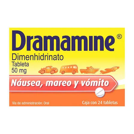 Dramamine 50mg tableta c/24