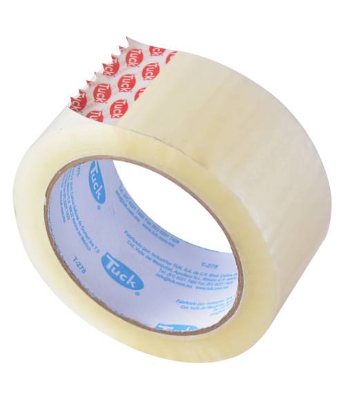 Cinta de empaque transp 48mm x 050mt adhesivo acrilico 278 Tuk